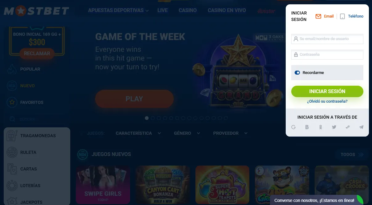 Mostbet login y verificación de identidad